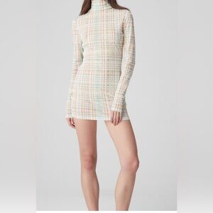 Atoir x Lara Worthington Green Check Dress